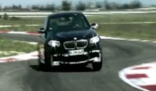 BMW M5 track testing