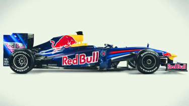 Red Bull RB5 F1 car