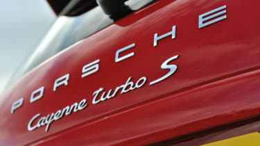 2013 Porsche Cayenne Turbo S badge