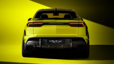 Lamborghini urus Performante rear
