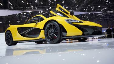 McLaren P1 Geneva motor show pictures and video