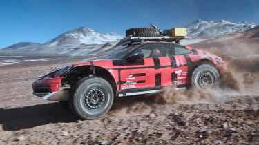 Dakar inspired Porsche 911