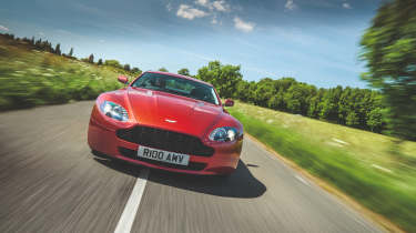 Aston Martin V8 Vantage front