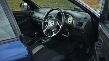 Subaru Impreza Turbo interior