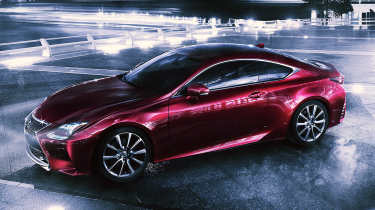 Lexus RC Coupe details and pictures