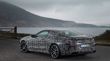 BMW 8-series prototype review - rear