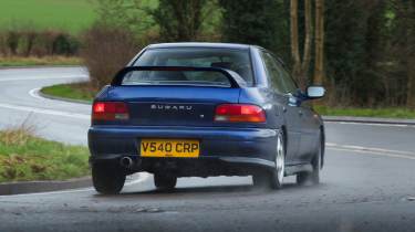 Subaru Impreza Turbo rear