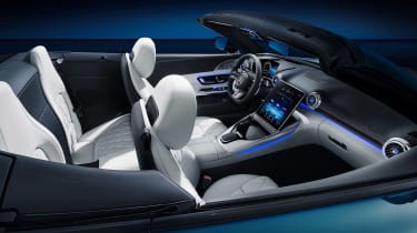 Mercedes SL Roadster interior