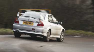 Mitsubishi Lancer Evolution VI GSR v Subaru Impreza RB5 WR Sport 