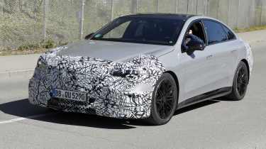 2027 Mercedes-Benz C-class electric test mule