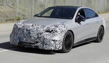 2027 Mercedes-Benz C-class electric test mule