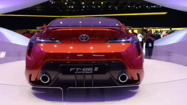 Toyota FT-86 coupe at Frankfurt