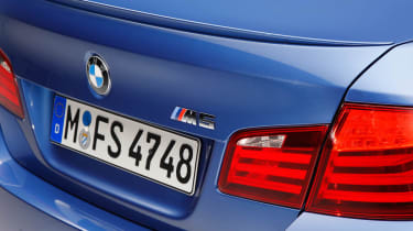New BMW M5 spoiler