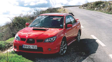 Subaru Impreza WRX (2006) review – front