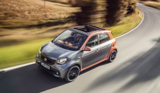 Smart Forfour grey orange