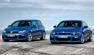 Volkswagen Golf R and Scirocco R