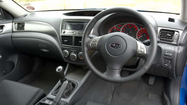 Subaru Impreza WRX interior