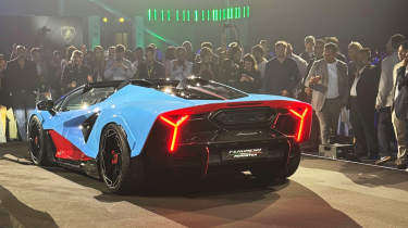 Lamborghini Fenomeno reveal rear