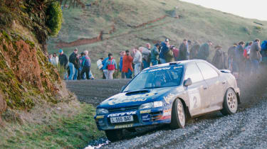 WRX STI WRC car