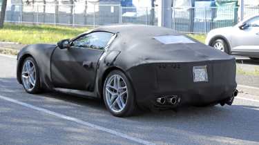 2025 Ferrari Roma spied rear