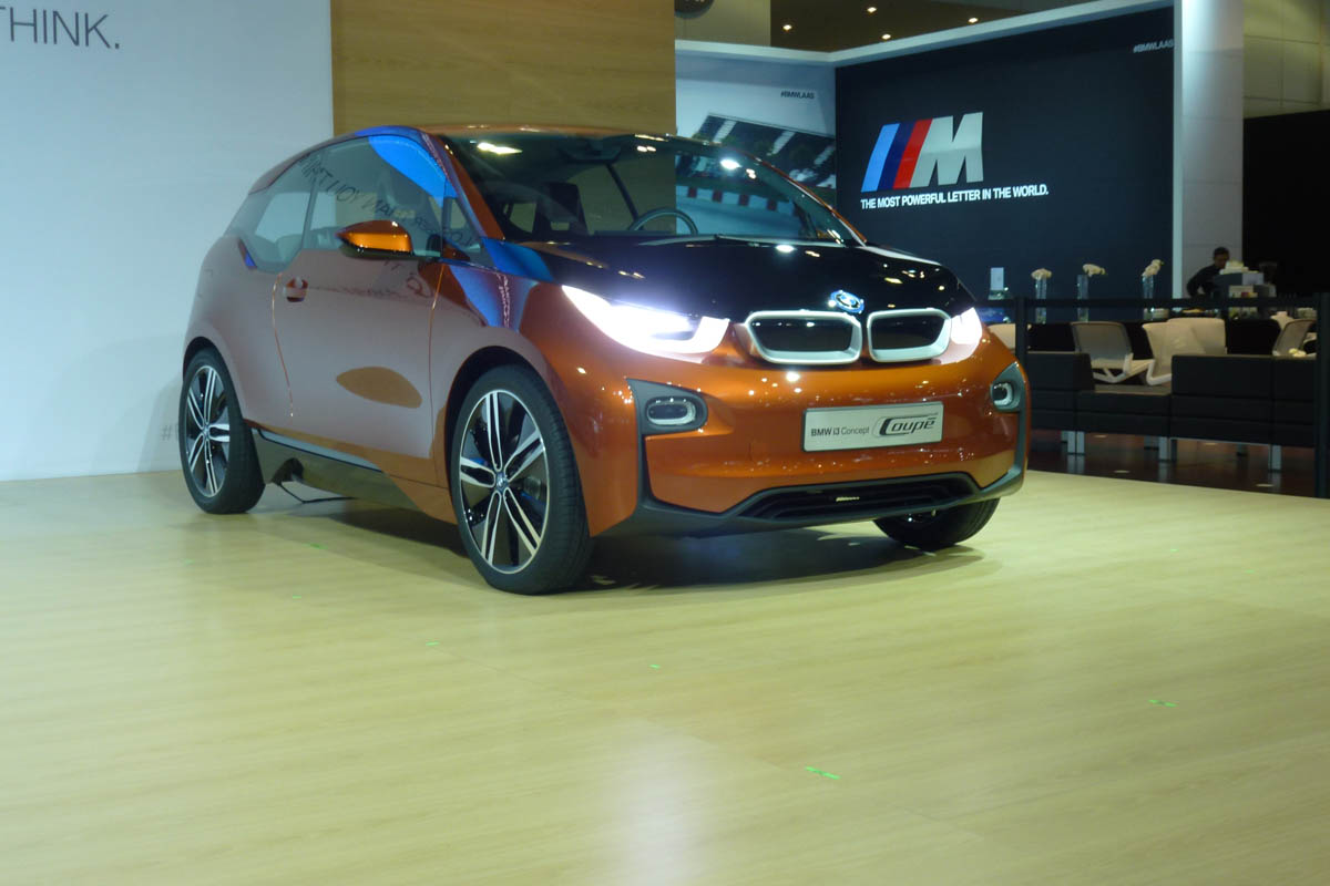 BMW i3 Concept Coupe makes its debut at the 2012 LA motor show