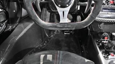 Pagani Zonda 760RS - the most extreme Zonda steering wheel cabin dashboard