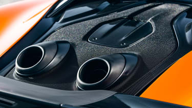 McLaren 600LT exhausts