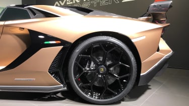 Lamborghini Aventador SVJ Roadster wheel