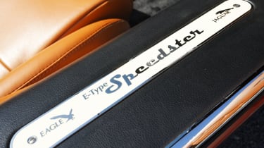 Eagle E-type Speedster sill plaque