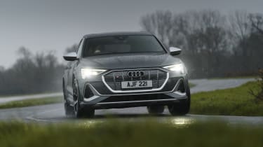 Audi e-tron S Sportback - cornering header