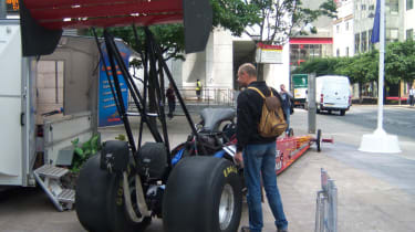 Santa Pod Dragster