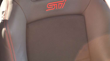 Subaru WRX STI 340R sports seat