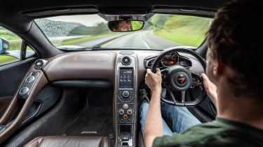 McLaren MP4-12C interior