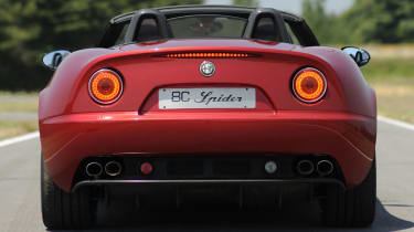 Alfa Romeo 8C rear