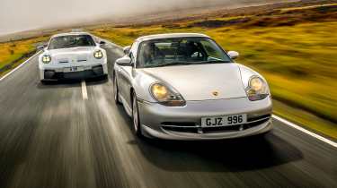 Porsche GT3s 996 v 992