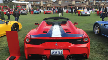 Ferraris at Pebble Beach