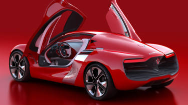 Renault DeZir gullwing concept