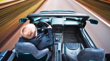 BMW Z1 side interior