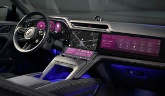 Porsche Cayenne EV interior
