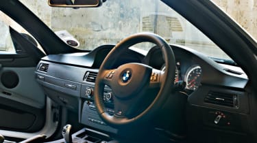 BMW M3 coupe interior