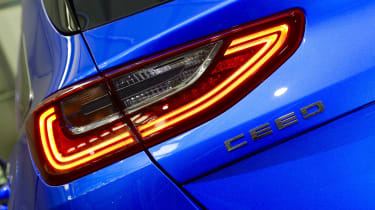 Kia Ceed launch images - rear lights