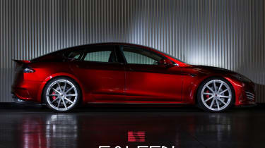 Performance specialist Saleen tweaks Tesla Model S