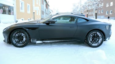 Aston Vanquish winter spy - profile