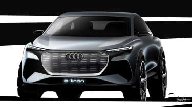 Audi Q4 e-Tron sketch - front