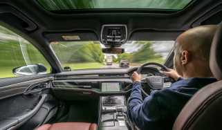 Audi S8 – interior