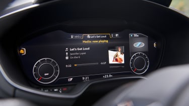 Audi TT S instrument cluster, digital dash