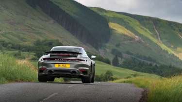 Mercedes-AMG GT 63 v Porsche 911 Turbo S – rear