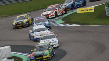 British Touring Cars Rockingham chicane