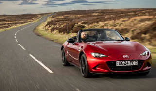 2025 Mazda MX-5 driving front