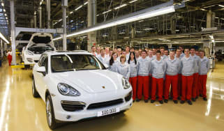 Porsche celebrates 100,000th Cayenne